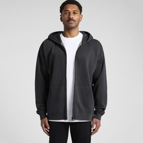 5170 Mens Relax Faded Zip Hood Thumbnail