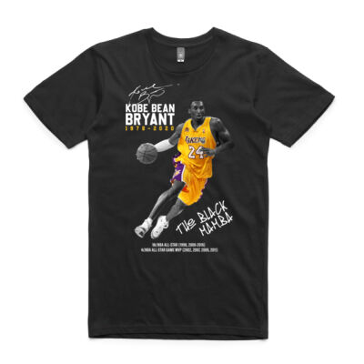 Kobe "Mamba" Bryant - careers milestone - Tee Thumbnail