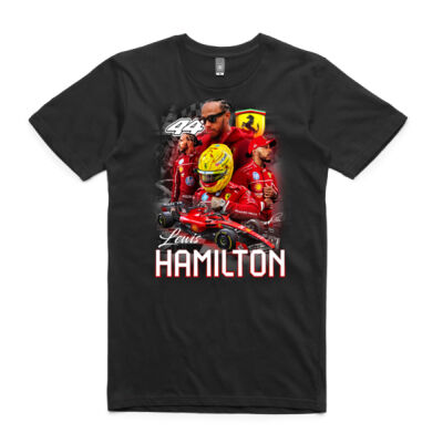 Lewis Hamilton Ferrari Tshirt adults Thumbnail
