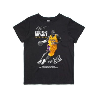 KIDS Kobe "Mamba" Bryant - careers milestone - Tee Thumbnail