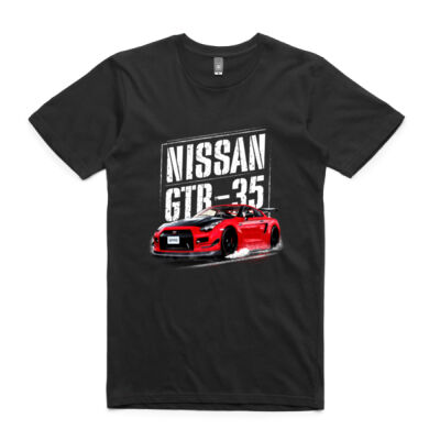 Nissan GT-R R35 Street Style T-Shirt Thumbnail