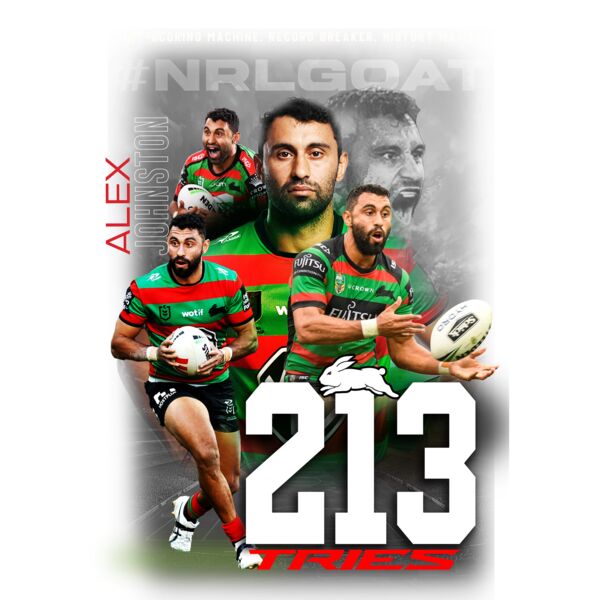 Alex Johnson 213 tries T-shirt Thumbnail