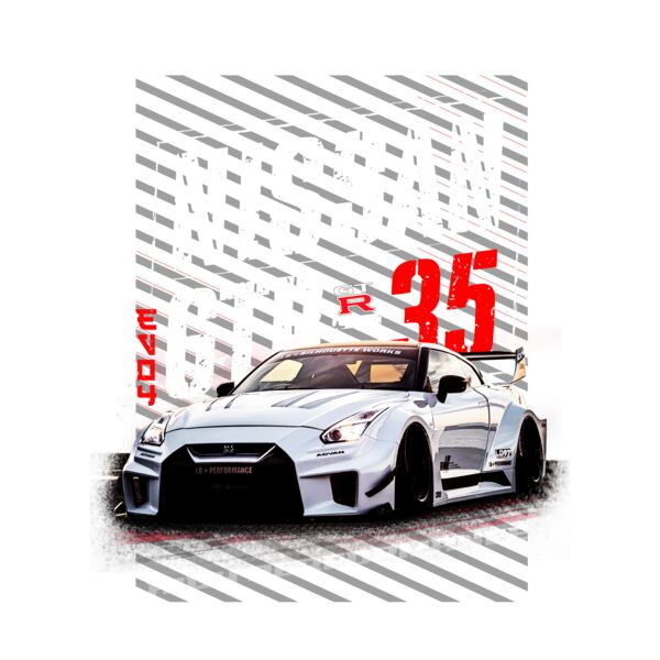 Nissan GT-R R35 T-Shirt – Urban Performance Style Thumbnail