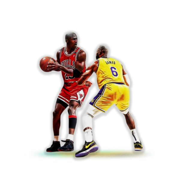 Jordan and James GOAT BasketBall Thumbnail